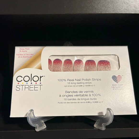 Color Street NUCLEAR FUCHSIAN Real Nail Polish Strips - Picture 3 of 5
